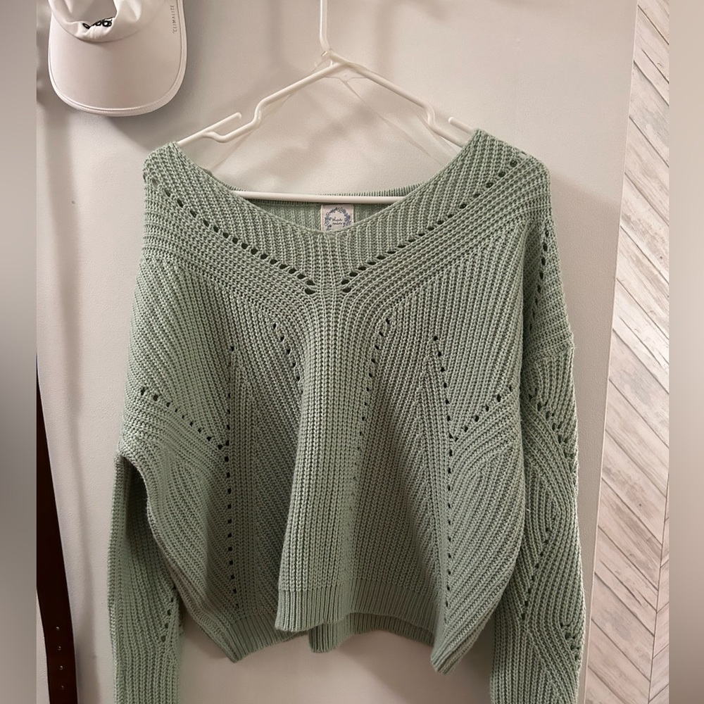 Olive Green Sweater